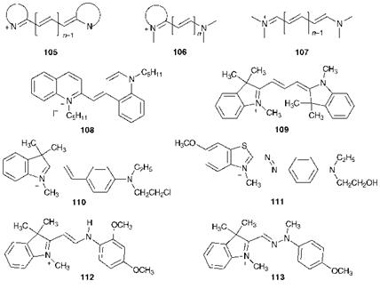 POLYENE AND POLYMETHINE DYES