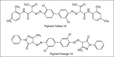 Salt-type azo pigments