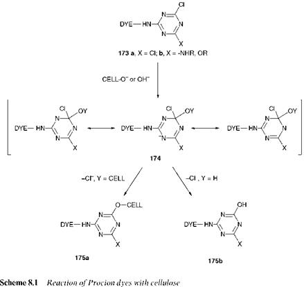 Fibre-reactive Groups Reacting by Nucleophilic Substitution