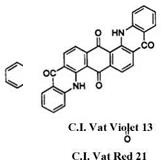 COMMERCIAL ANTHRAQUINOID VAT DYES