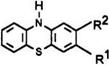 Nonacylated Leuco Thiazine Dyes