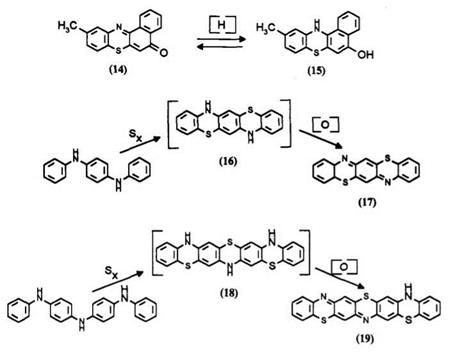 Nonacylated Leuco Thiazine Dyes