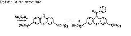 Acylated Leuco Thiazine Dyes