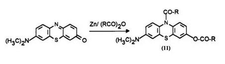 Acylated Leuco Thiazinone Dyes