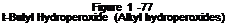 Подпись: Figure 1 -77 t-Butyl Hydroperoxide (Alkyl hydroperoxides) 