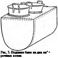 Подпись: Рис, 5. Водяная баня на два ва^ • рочных котла. 